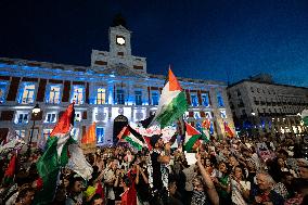 Pro-Palestinian Rally - Madrid