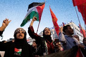 Pro-Palestinian Rally - Madrid