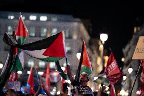 Pro-Palestinian Rally - Madrid