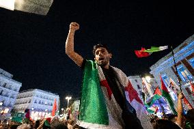 Pro-Palestinian Rally - Madrid