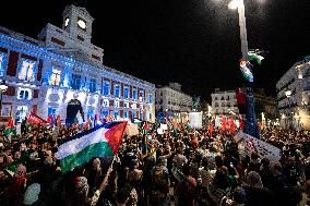 Pro-Palestinian Rally - Madrid