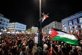 Pro-Palestinian Rally - Madrid