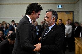 Trudeau Speaks At A Rally In Support Of Israel - Ottawa