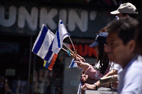 Rally in Solidarity With Israel in Colombia