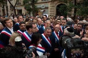 Rally In Solidarity With Israel - Paris