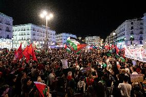 Pro-Palestinian Rally - Madrid