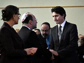 Trudeau Speaks At A Rally In Support Of Israel - Ottawa