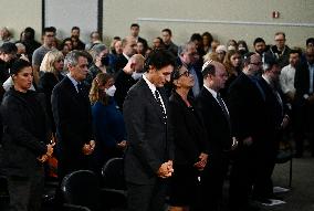 Trudeau Speaks At A Rally In Support Of Israel - Ottawa