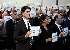 Trudeau Speaks At A Rally In Support Of Israel - Ottawa