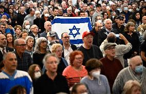 Trudeau Speaks At A Rally In Support Of Israel - Ottawa