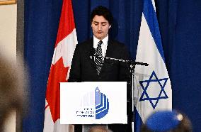 Trudeau Speaks At A Rally In Support Of Israel - Ottawa