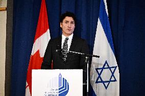 Trudeau Speaks At A Rally In Support Of Israel - Ottawa