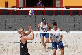 Brazil Vs USA Men’s Match - Beach Volleyball World Cup
