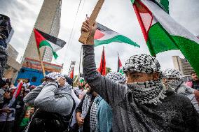 Pro Palestine Rally In Toronto, Canada