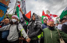 Pro Palestine Rally In Toronto, Canada