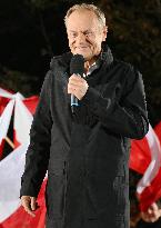 Donald Tusk Campaigns - Warsaw