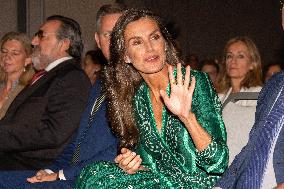 Queen Letizia At Mental Health Day Event - Madrid