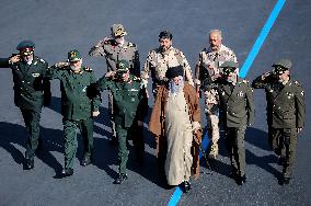 Supreme Leader Ayatollah Khamenei Attends Graduation Ceremony of Army Cadets