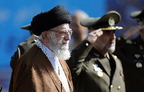 Supreme Leader Ayatollah Khamenei Attends Graduation Ceremony of Army Cadets