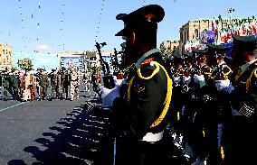 Supreme Leader Ayatollah Khamenei Attends Graduation Ceremony of Army Cadets