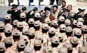 Supreme Leader Ayatollah Khamenei Attends Graduation Ceremony of Army Cadets