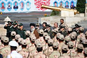 Supreme Leader Ayatollah Khamenei Attends Graduation Ceremony of Army Cadets