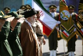 Supreme Leader Ayatollah Khamenei Attends Graduation Ceremony of Army Cadets