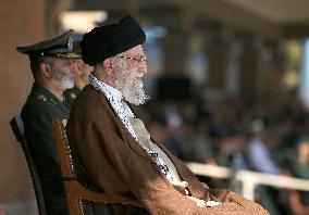 Supreme Leader Ayatollah Khamenei Attends Graduation Ceremony of Army Cadets