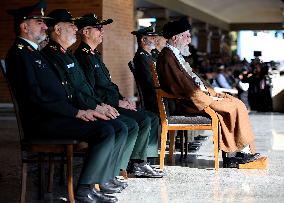 Supreme Leader Ayatollah Khamenei Attends Graduation Ceremony of Army Cadets