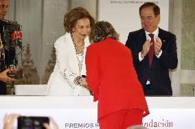 Queen Sofia Attends An Awards Ceremony - Madrid