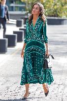 Queen Letizia At Mental Health Day Event - Madrid