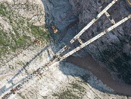 CHINA-SHAANXI-GRAND BRIDGE-MAIN ARCH-CLOSURE (CN)