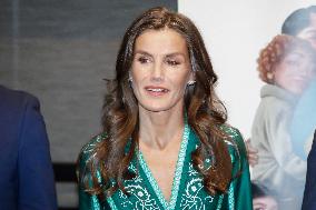 Queen Letizia At Mental Health Day Event - Madrid