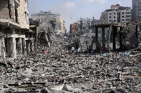 MIDEAST-GAZA CITY-CONFLICTS-AFTERMATH