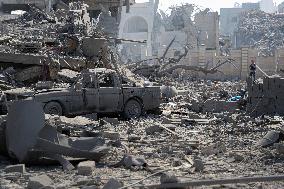 MIDEAST-GAZA CITY-CONFLICTS-AFTERMATH