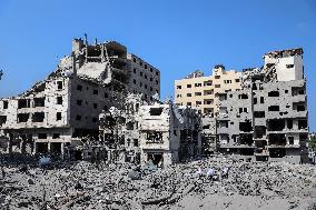 MIDEAST-GAZA CITY-CONFLICTS-AFTERMATH