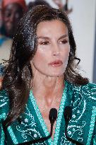Queen Letizia At Mental Health Day Event - Madrid