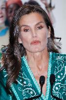 Queen Letizia At Mental Health Day Event - Madrid