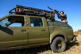 Soldiers Of The Mobile Anti-Drone Group Of The 160th Air Defense Missile Brigade Of The Ukrainian Armed Forces