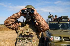 Soldiers Of The Mobile Anti-Drone Group Of The 160th Air Defense Missile Brigade Of The Ukrainian Armed Forces