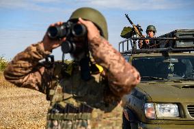 Soldiers Of The Mobile Anti-Drone Group Of The 160th Air Defense Missile Brigade Of The Ukrainian Armed Forces