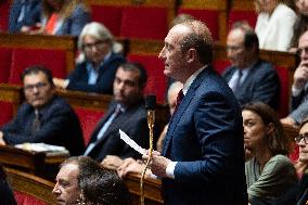 Questions to the goverment at the National Assembly - Paris