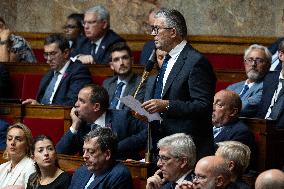 Questions to the goverment at the National Assembly - Paris