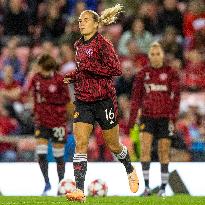 Manchester United Women v Paris Saint-Germain Feminines - UEFA Women's Champions League Qualifying Second Round