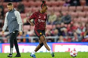 Manchester United Women v Paris Saint-Germain Feminines - UEFA Women's Champions League Qualifying Second Round