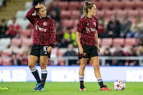 Manchester United Women v Paris Saint-Germain Feminines - UEFA Women's Champions League Qualifying Second Round