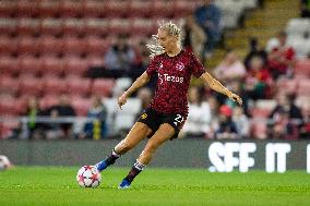 Manchester United Women v Paris Saint-Germain Feminines - UEFA Women's Champions League Qualifying Second Round