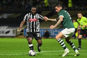 Notts County v Derby County - EFL Trophy