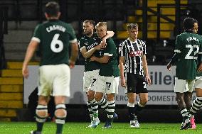 Notts County v Derby County - EFL Trophy