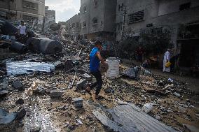 Israel Strikes And Seals Off Gaza